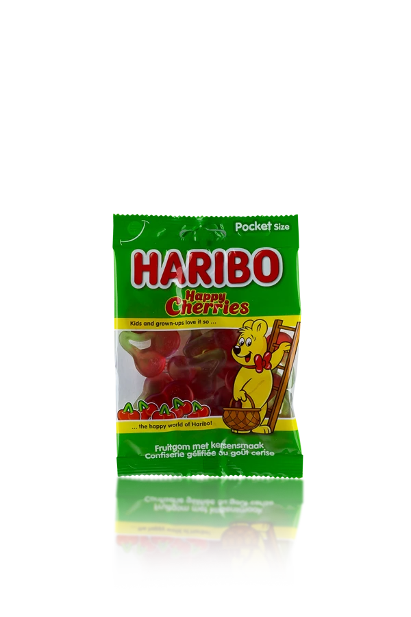 Frisdrank haribo happy cherries 28x75gr 1 front