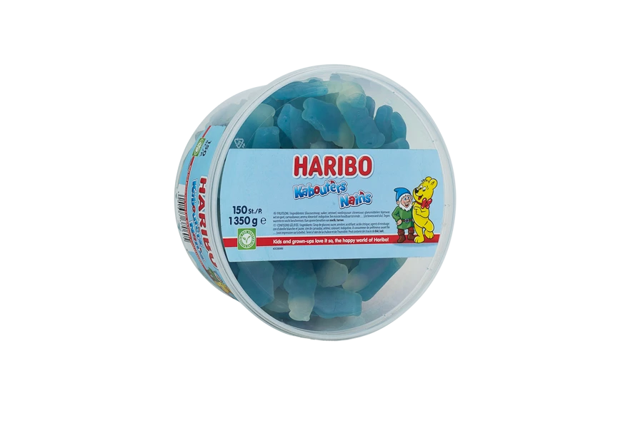 Frisdrank haribo kabouter nains 150st 2 tray